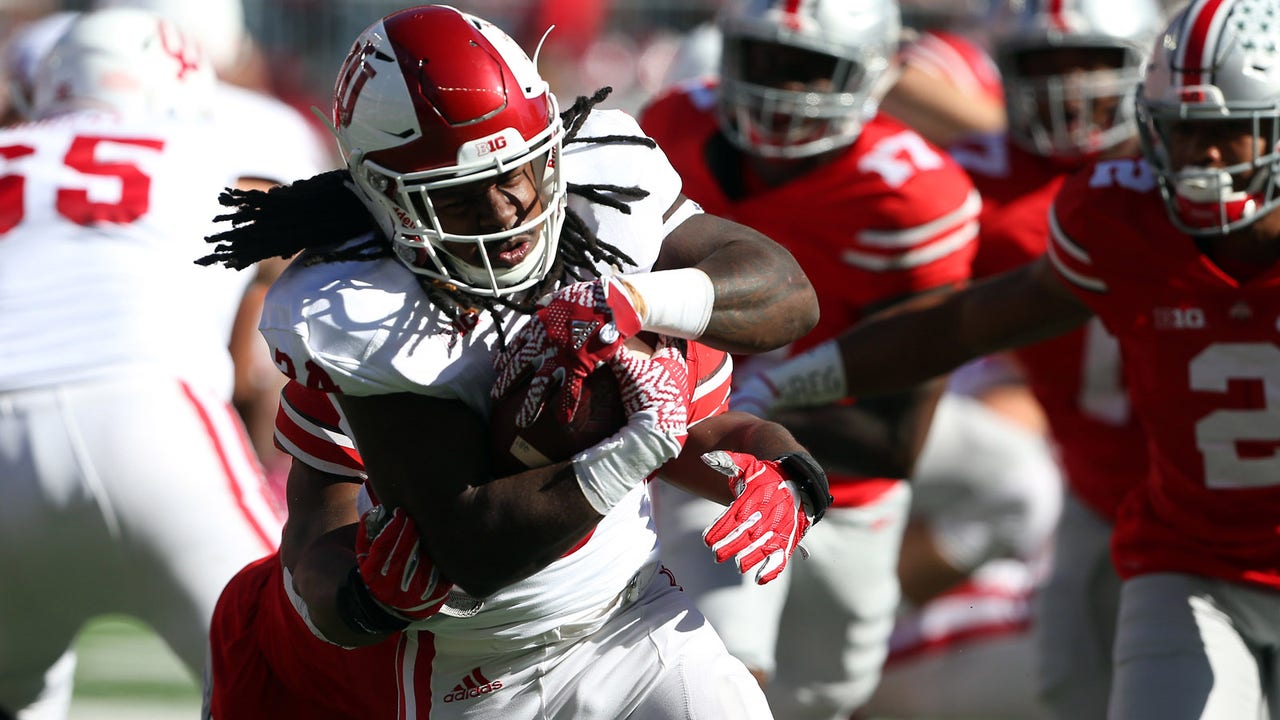 Indiana struggles to establish offensive tempo in 38-17 loss to Ohio State
